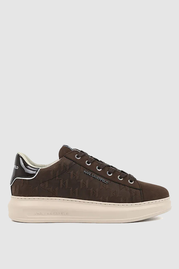 ΠΑΠΟΥΤΣΙΑ KARL LAGERFELD - 244 DK BROWN NUBUCK